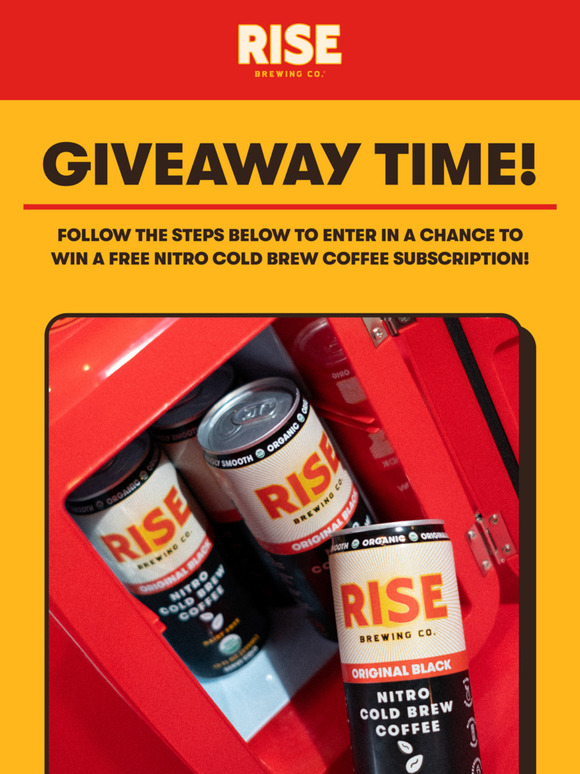 Want Free Coffee for a Year? ☕