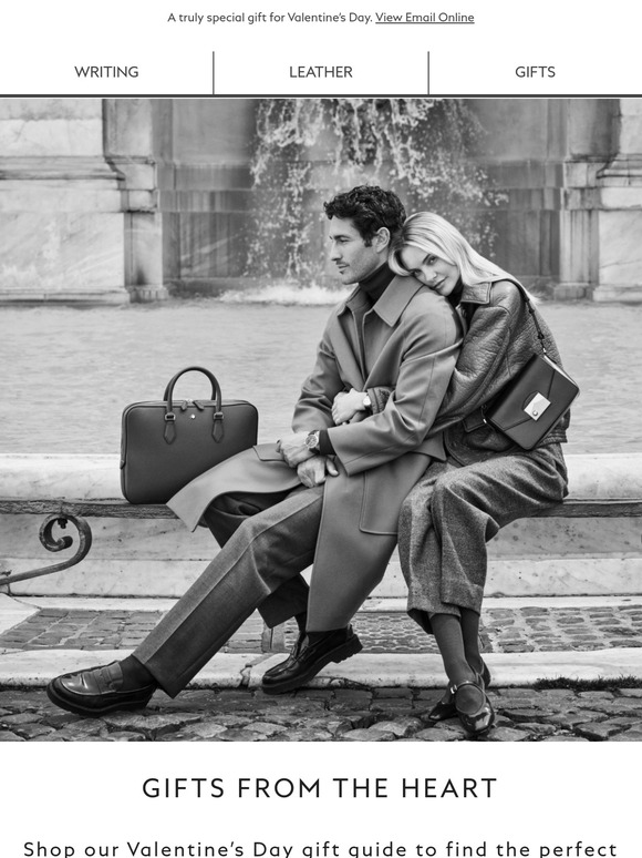 Celebrate your journey of love with Montblanc