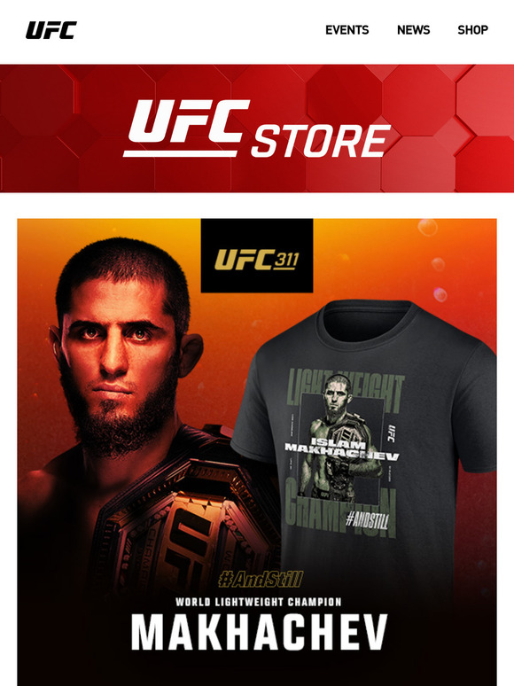 Shop UFC 311 Now!