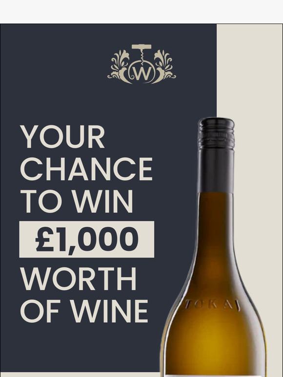 £1,000 of Wine Could Be Yours!