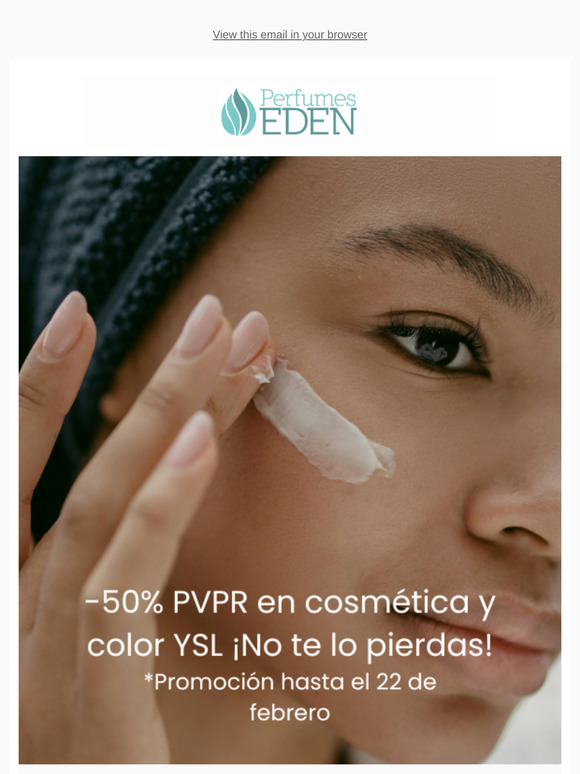 ¡50% de Descuento sobre PVPR en color y cosmética YSL!