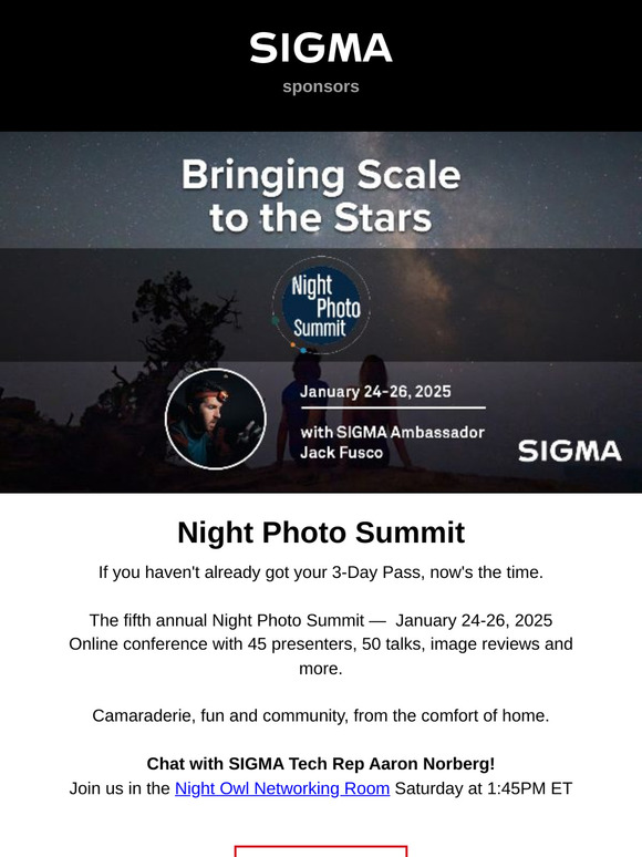 Jack Fusco is teaching at the Night Photo Summit!