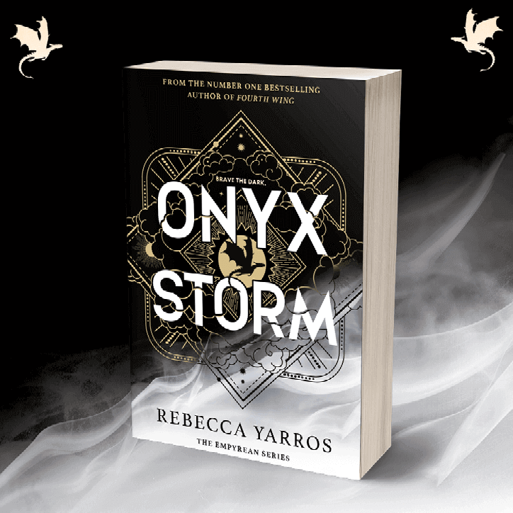 Onyx Storm er tredje bok i Rebecca Yarros' storselgende og brennhete The Empyrean-serie 