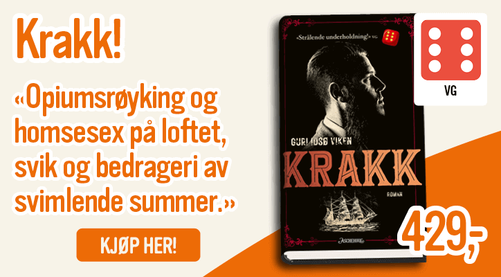 Frimodig roman om Arendalskrakket
