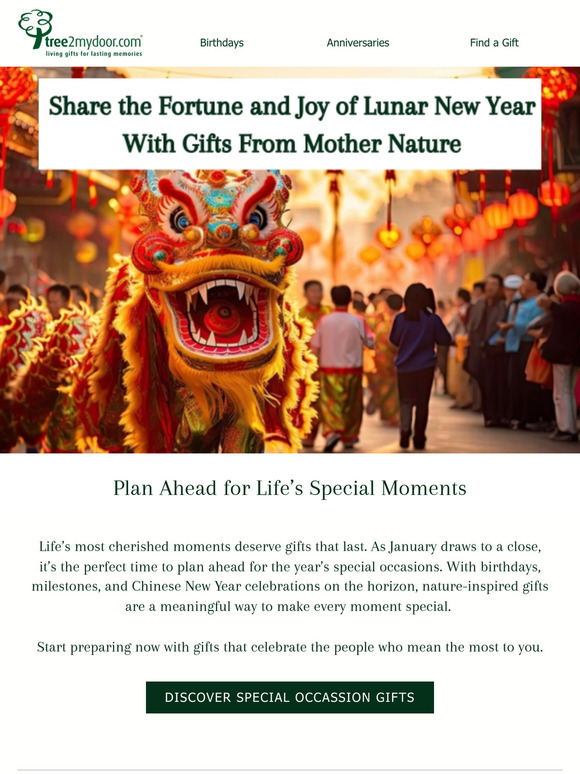 🎉 Welcome the Chinese New Year with Nature’s Blessings! 🧧