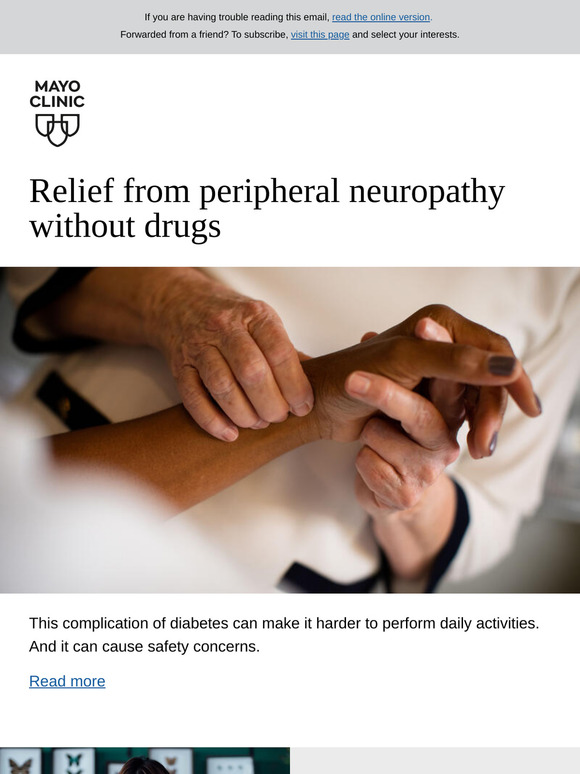Peripheral neuropathy: Relief without drugs