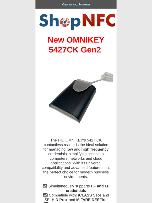 Check the OMNIKEY 5427CK G2