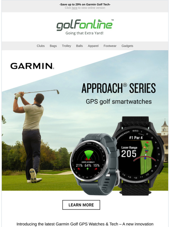🆕 Garmin GPS - Take the Guesswork Out of Golf