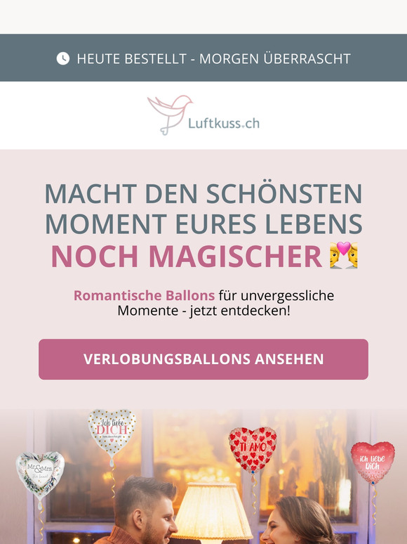 Verlobung feiern? Lass eure Liebe leuchten! 💍✨