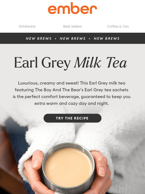 A Wintery Sweet Treat: Earl Grey Milk Tea