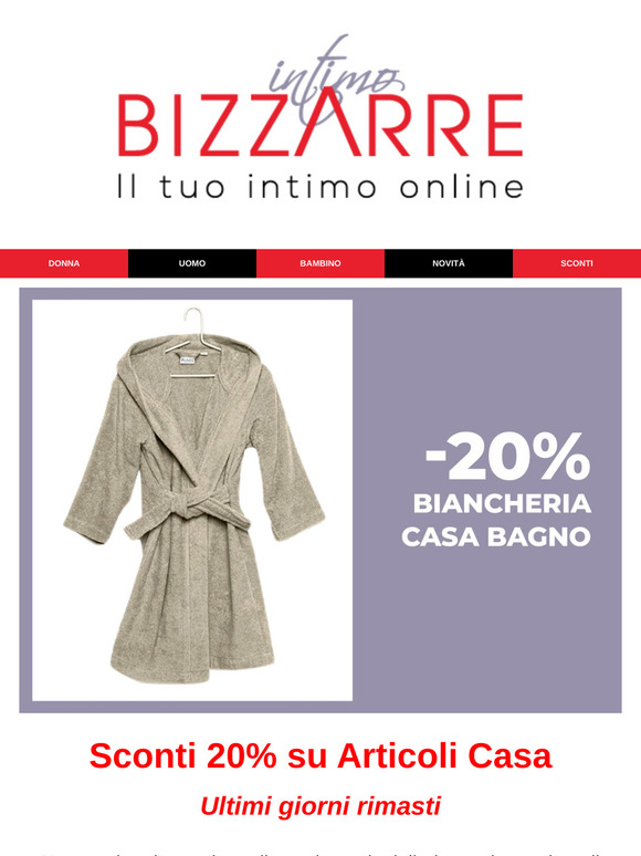 ⭕️ [Ultimi giorni] Sconto 20% su Articoli Casa