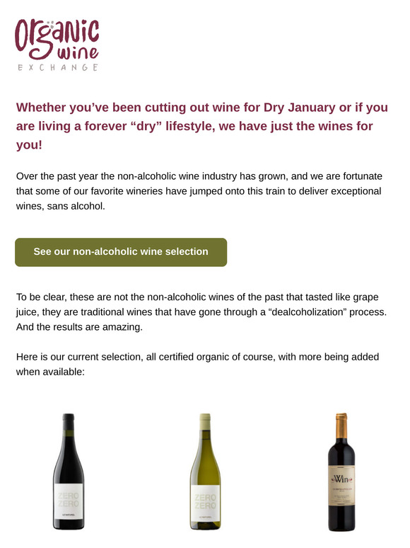 Dry January? Some picks for you (or the dry-curious)