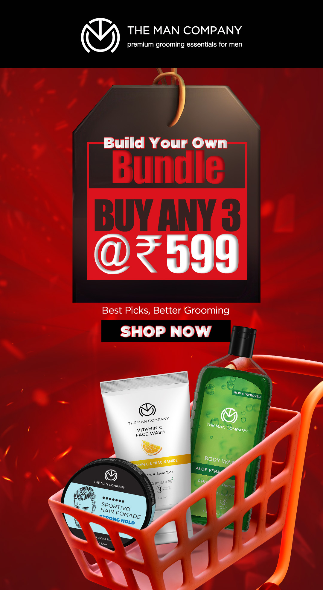BUY ANY 3 AT ₹599 ONLY