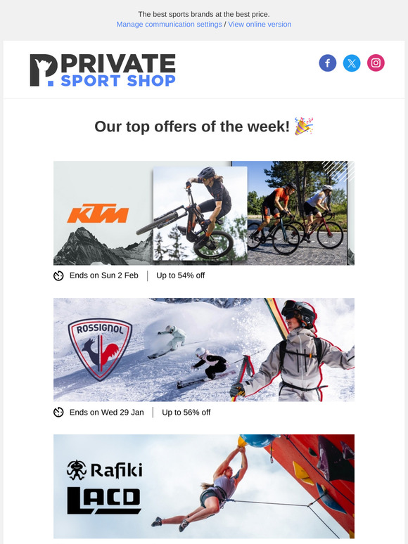 🏆 Top offers of the week!