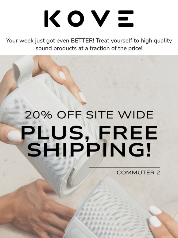 Limited Time Offer: Save 20% + Free Shipping 📦✈️