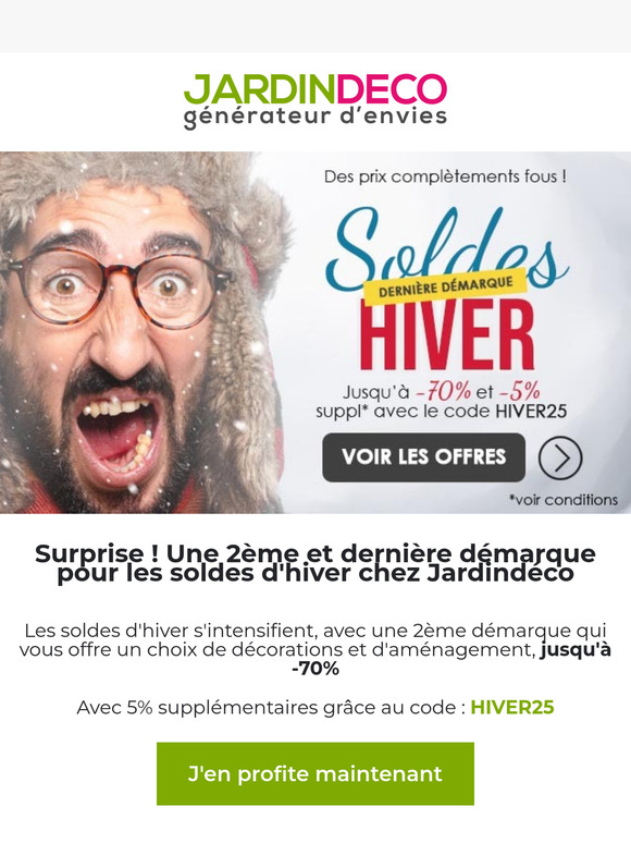 2ème démarque pour votre intérieur & extérieur!