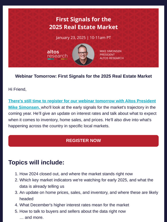 Friend: Will we see you on our webinar tomorrow?