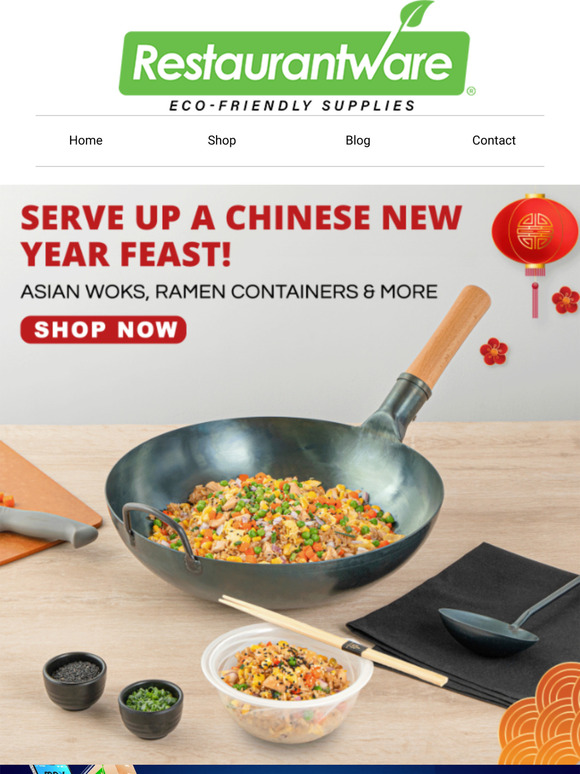 Prep For The Chinese New Year With Essential Asian Take Out & Cookware 🌟