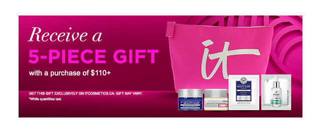 Receive a 5-piece gift
