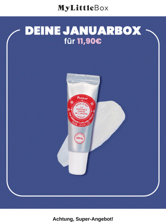 -40 % auf Deine erste Box, wie klingt das?