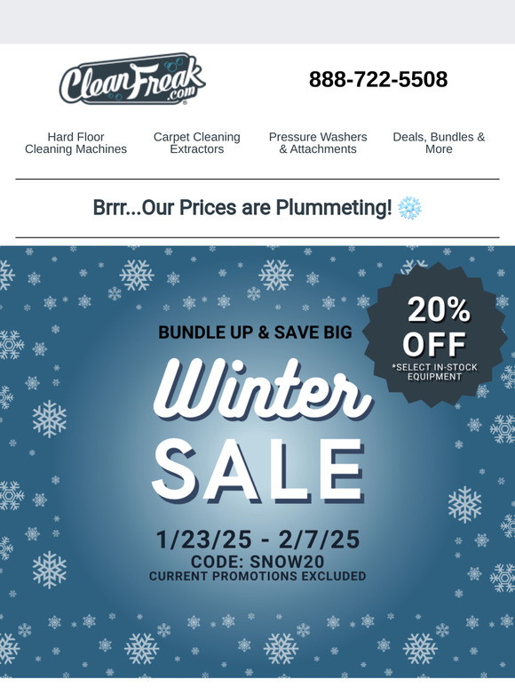 ❄️Bundle up & save 20%