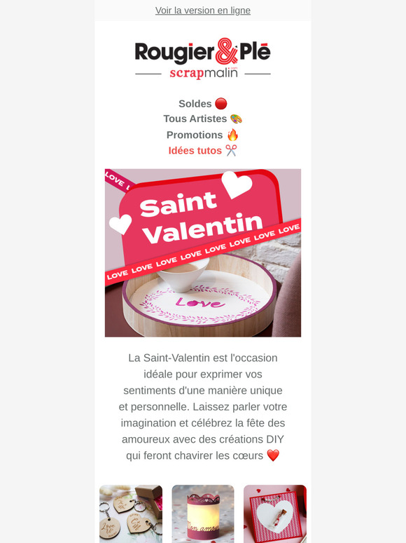 Dites-le avec créativité ❤️