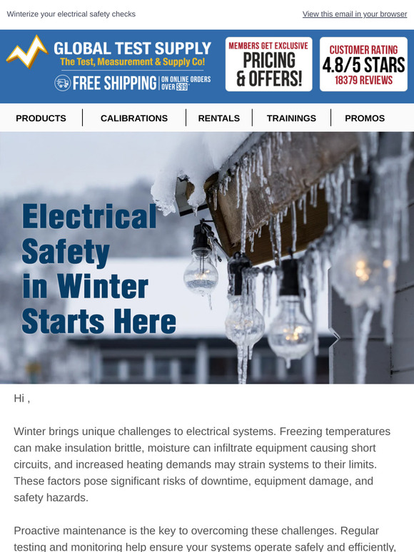 Winter-Proof Your Electrical Systems