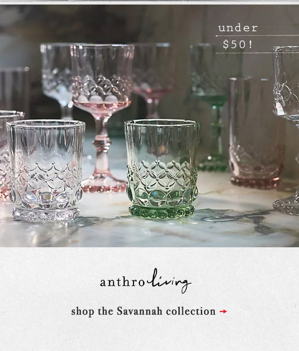 shop the Savannah collection