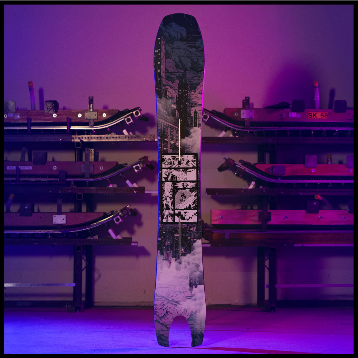 Available Now: Zeb Powell's Super Ultra Blossom Snowboard