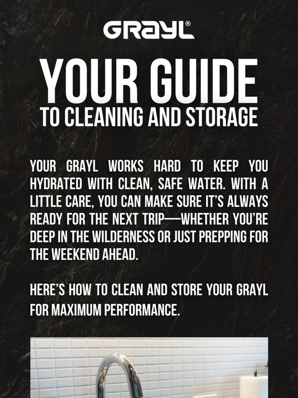 Guide To Storing Your Grayl