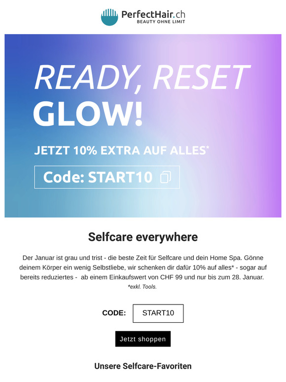 10% Rabatt auf alles on top!