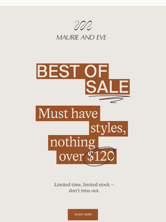 The BEST Of Sale | Nothing Over $120 🤍