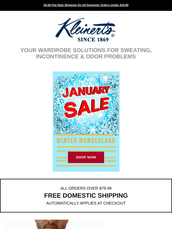 ❄️ Save 10% This January + Free Shipping Over $79.99