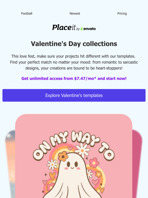 Crush on these Valentine's templates 💘