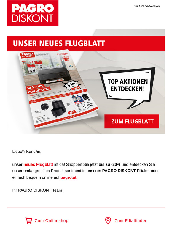 Entdecken Sie Highlights aus unserem neuen Flugblatt! ✨