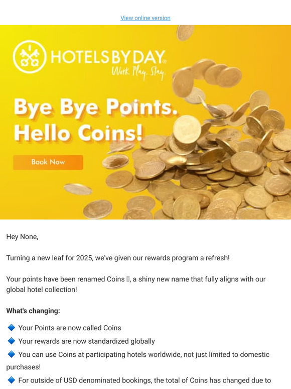 Your Points Are Now Coins 👏 Here’s What That Means