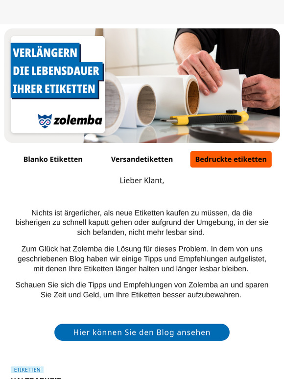 Langlebige Etiketten: Die Geheimnisse für lange Haltbarkeit!