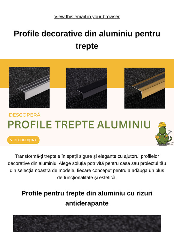 Profile decorative din aluminiu – siguranță și eleganță