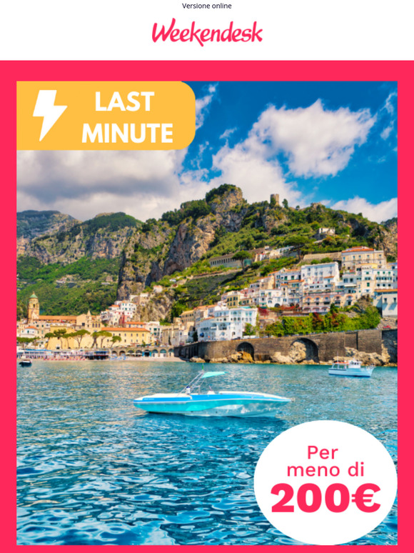 ⚡Vacanze Last Minute⚡ per meno di 200 €.