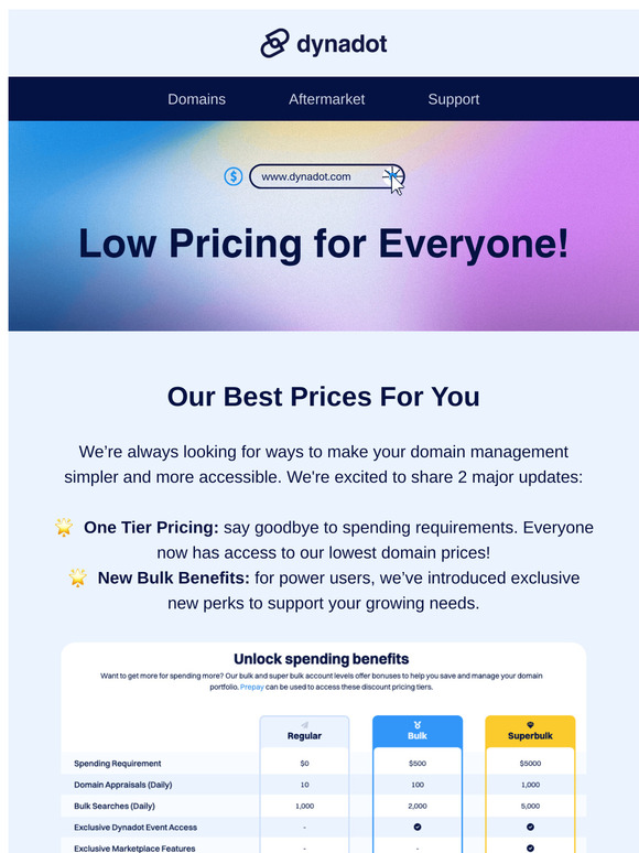 Lower Prices and Better Benefits!