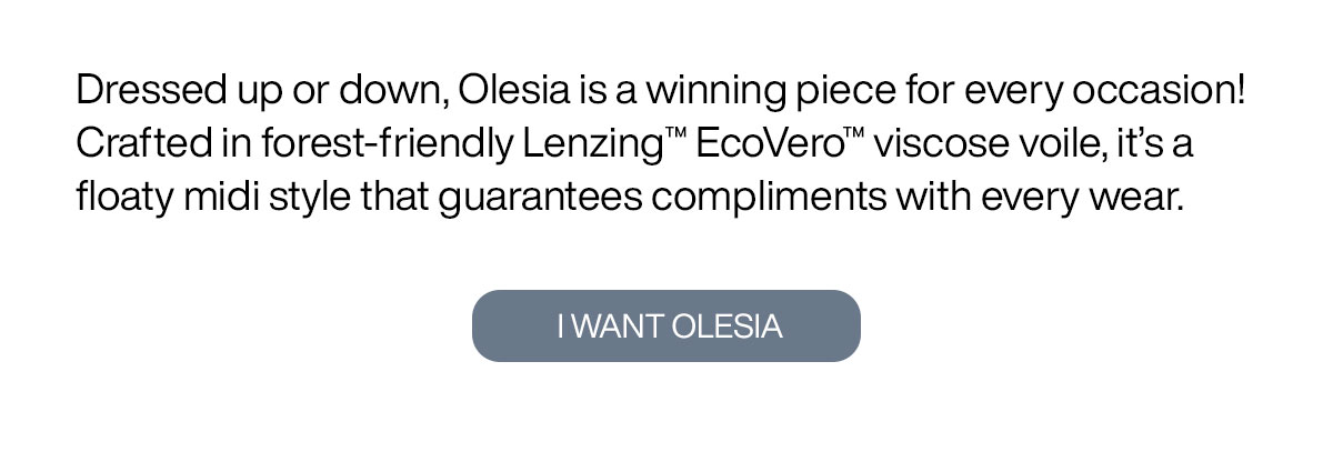 I WANT OLESIA