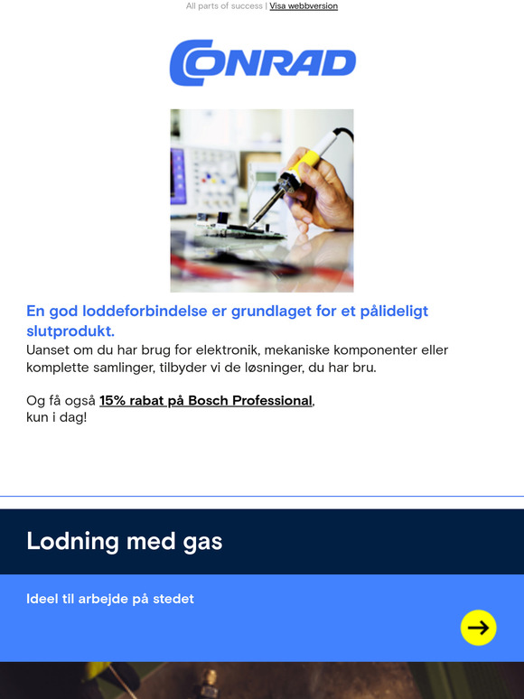 Lodning? Vi har alle de bedste mærker på lager!