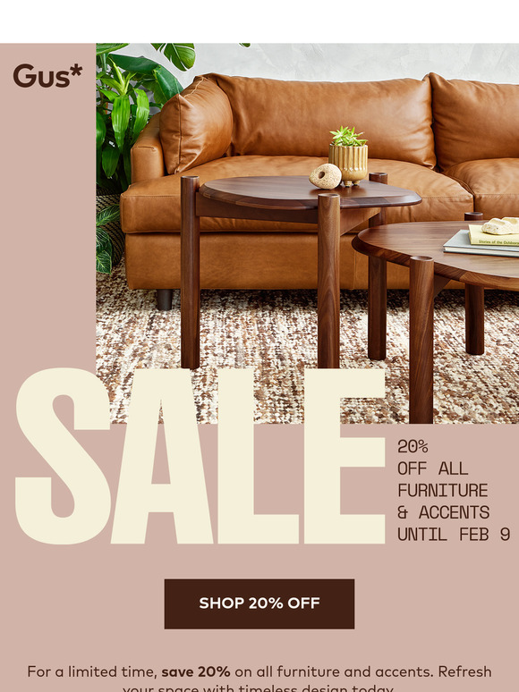 20% Off: Your Space, Upgraded