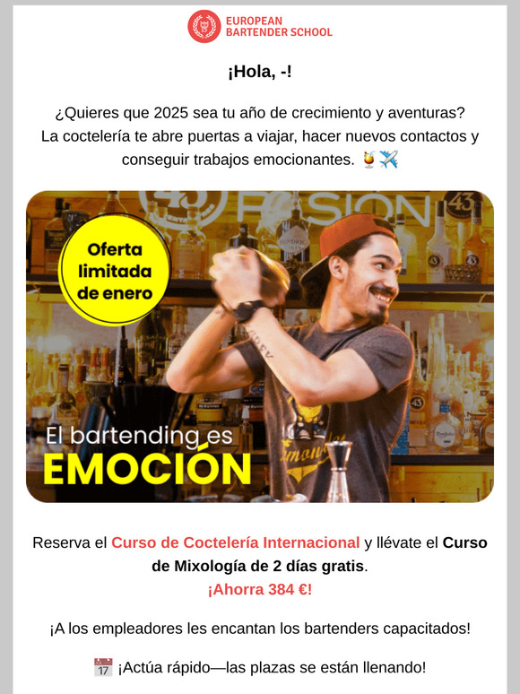 ¡—!, comienza tu viaje y ahorra a lo grande este enero!