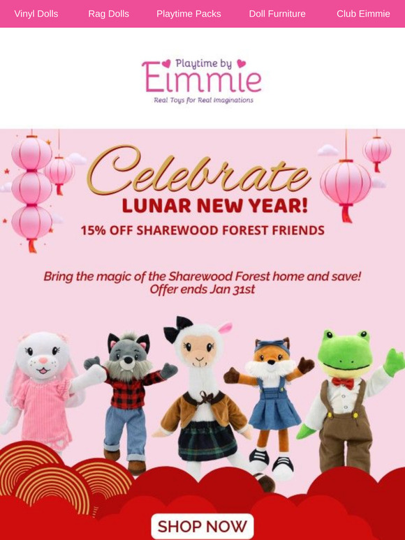 Welcome the Lunar New Year with 15% Off Magic!