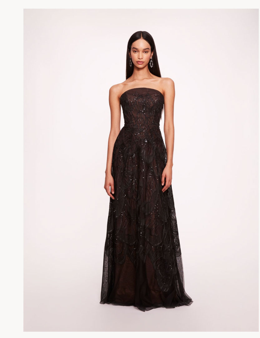 Winged Symphony Gown