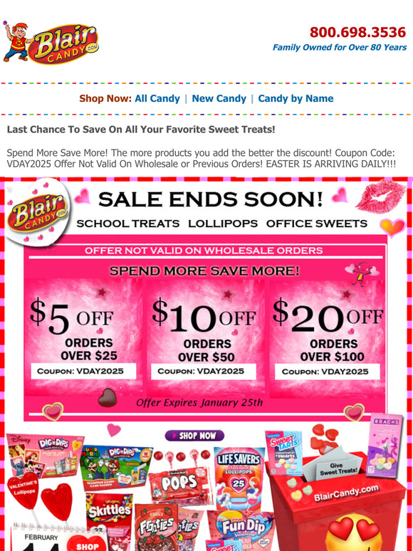 Time's Running Out To Save Big!