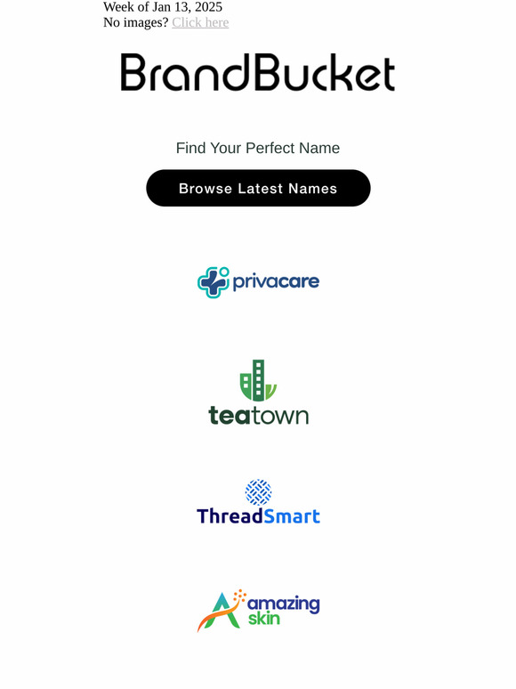 Your Weekly Digest of New Names