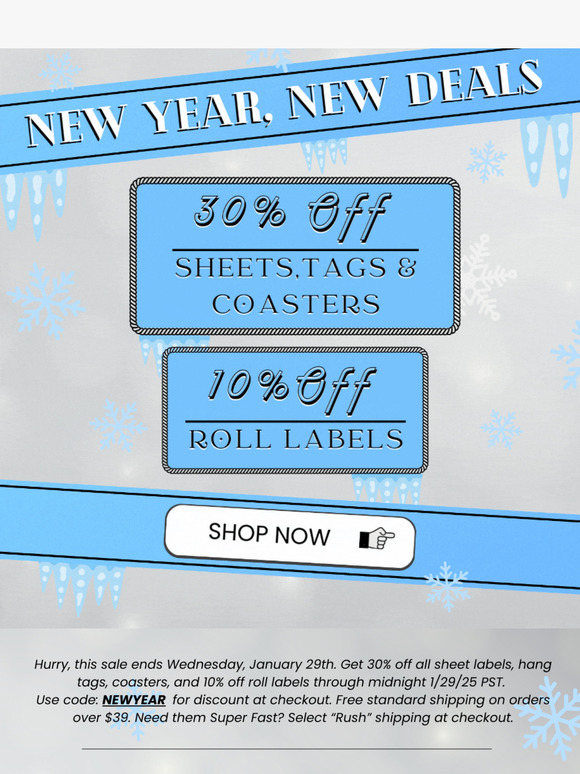 GET 10% OFF ROLLS - ✨NEW YEAR SALE🎉