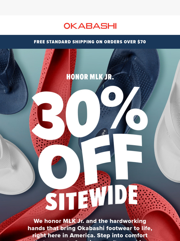 Don't Miss 30% Off to Honor MLK Jr.